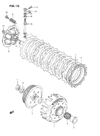 Clutch (K/L/M)