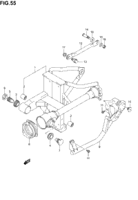 Rear Swinging Arm (Model K1/K2)