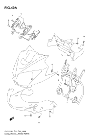 Cowl Body Installation Parts (Model K4/K5/K6)