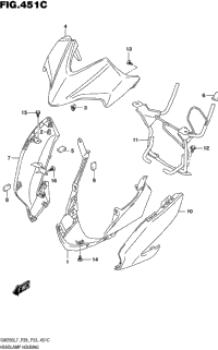 Headlamp Housing (Gw250l7 P33)
