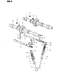 Cam Shaft - Valve