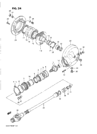 Propeller Shaft - Final Drive Gear