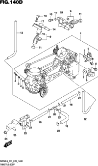 Throttle Body (Sv650al9 E33)