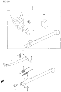 Stand - Rear Brake