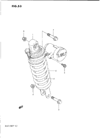 Rear Shock Absorber (Model J)