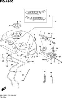 Fuel Tank (Gsx-R1000l7 E28) (Ysf)