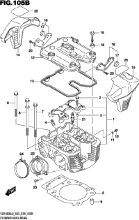 Cylinder Head (Rear) (Vzr1800bzl9 E03)