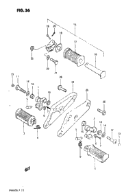 Footrest (Model Z)