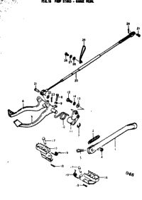 Prop Stand - Brake Pedal