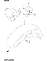 Headlamp Housing