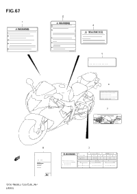 Label (Gsx-R600l2 E33)