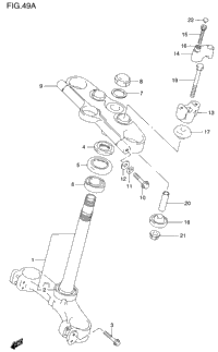 Steering Stem (Gsf1200sav)