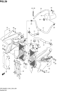 Radiator (Dr-Z400sl3 E03)