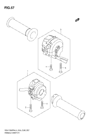 Handle Switch (Gsx1300ral3 E03)