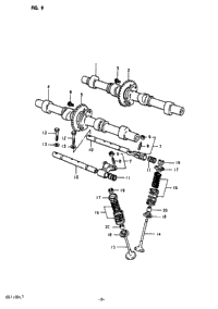 Cam Shaft - Valve