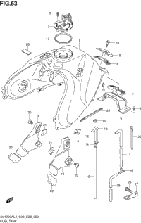 Fuel Tank (Dl1000al4 E28)