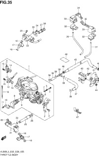 Throttle Body (Vl800tl3 E33)