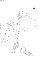 Right Handle Switch (Model L/M)