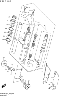 Front Fork (E28)