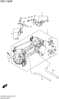 Throttle Body (Dl1000al5 E03)