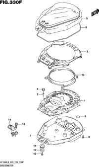 Speedometer (Vl1500tl8 E28)