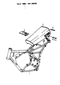 Frame - Seat (Rm125m)