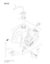 Fuel Tank (Model K6)