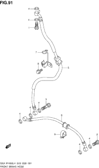 Front Brake Hose