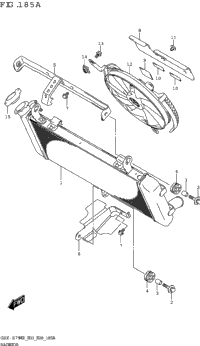 Radiator (Gsx-S750a,Gsx-S750za)