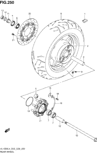 Rear Wheel (Vl1500bl4 E03)