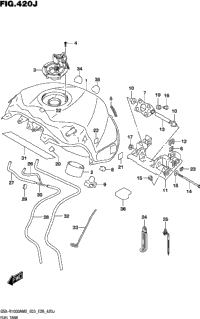 Fuel Tank (Gsx-R1000rza:E03,E28)
