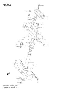 Steering Stem (Model K8/K9)