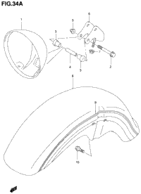 Headlamp Housing (Model Y/K1)