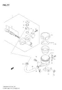 Front Master Cylinder (Sv650sak8)