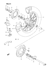 Rear Wheel (Model K/L/M)