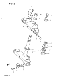 Steering Stem (Model G/H)
