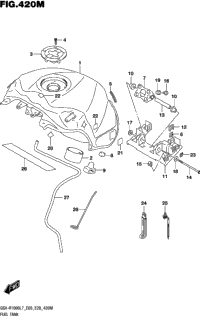 Fuel Tank (Gsx-R1000al7 E33) (Ykv,Yvz)
