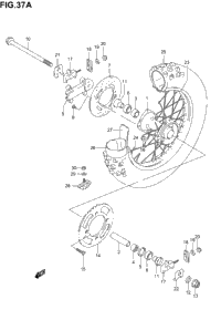 Rear Wheel (Rm85lk3)