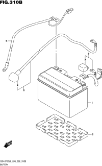 Battery (Gsx-S750al6 E28)
