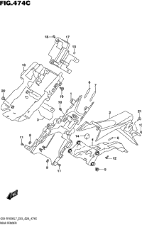 Rear Fender (Gsx-R1000l7 E33)