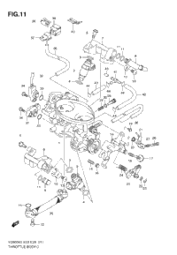 Throttle Body (Model K5/K6/K7/K8)