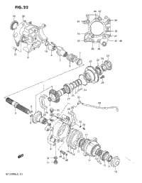 Secondary Drive Gear (Model G)