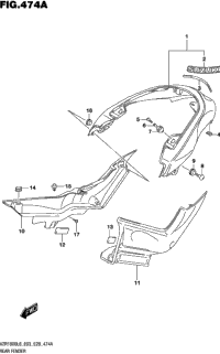 Rear Fender (Vzr1800l8 E28)