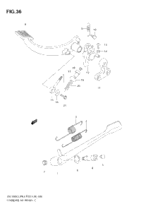 Stand - Rear Brake