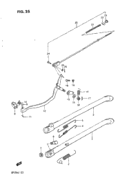 Stand - Rear Brake