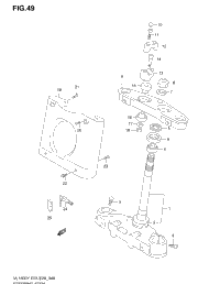 Steering Stem (Model W/X)