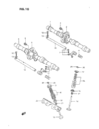 Cam Shaft Valve (J/K/L/M)