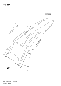 Rear Fender (Rm-Z450 L1)