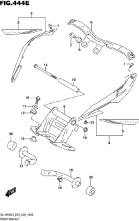 Front Bracket (Dl1000al8 E33) (For Yu1)