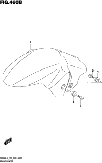 Front Fender (Sv650l9 E33)
